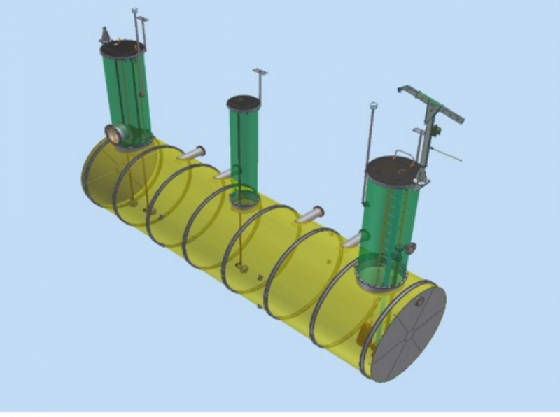 Резервуары для сточной воды с насосным оборудованием RN.K