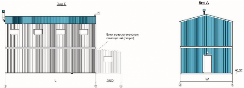 OS.B серия BB 15-150 Производительность 15…150 м3/сутки